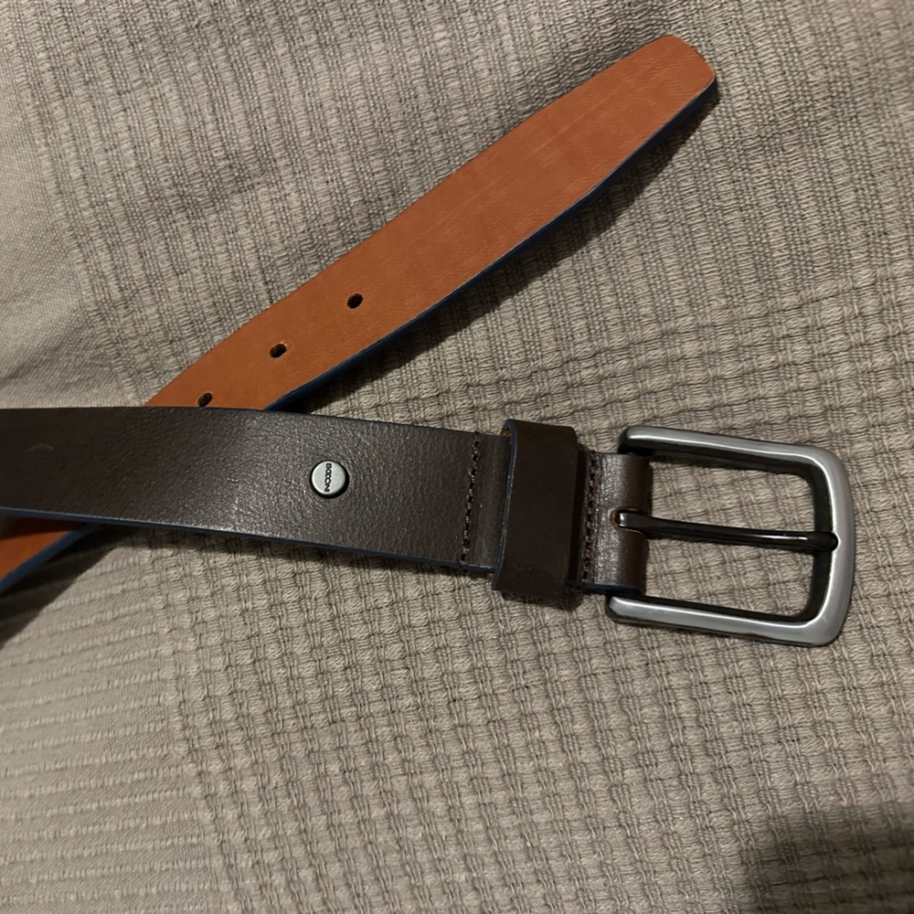 Men’s genuine leather belt - Picture 3 of 9
